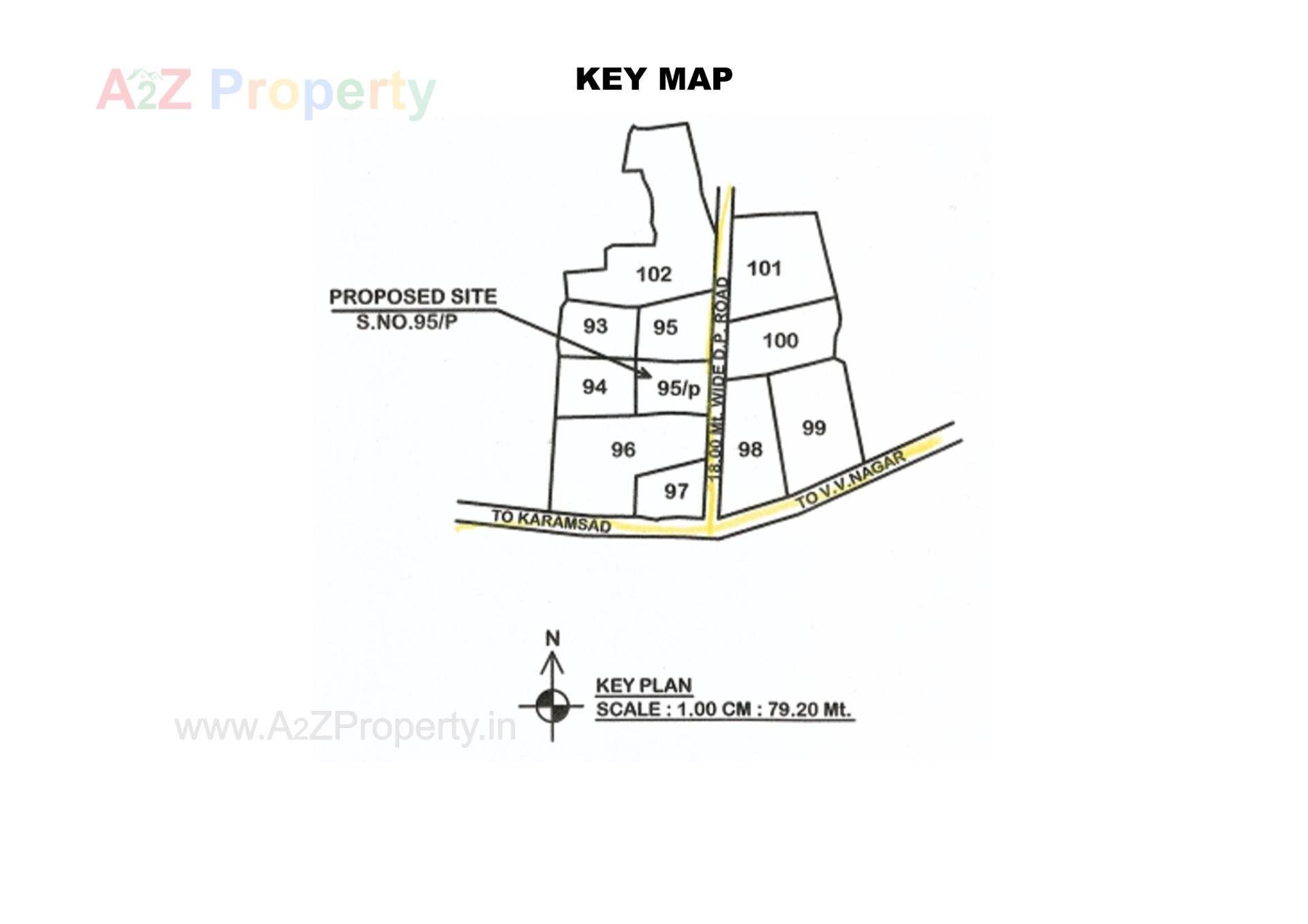  of real estate project Shatak Residency Tower C Tower located at Karamsad, Anand, Gujarat