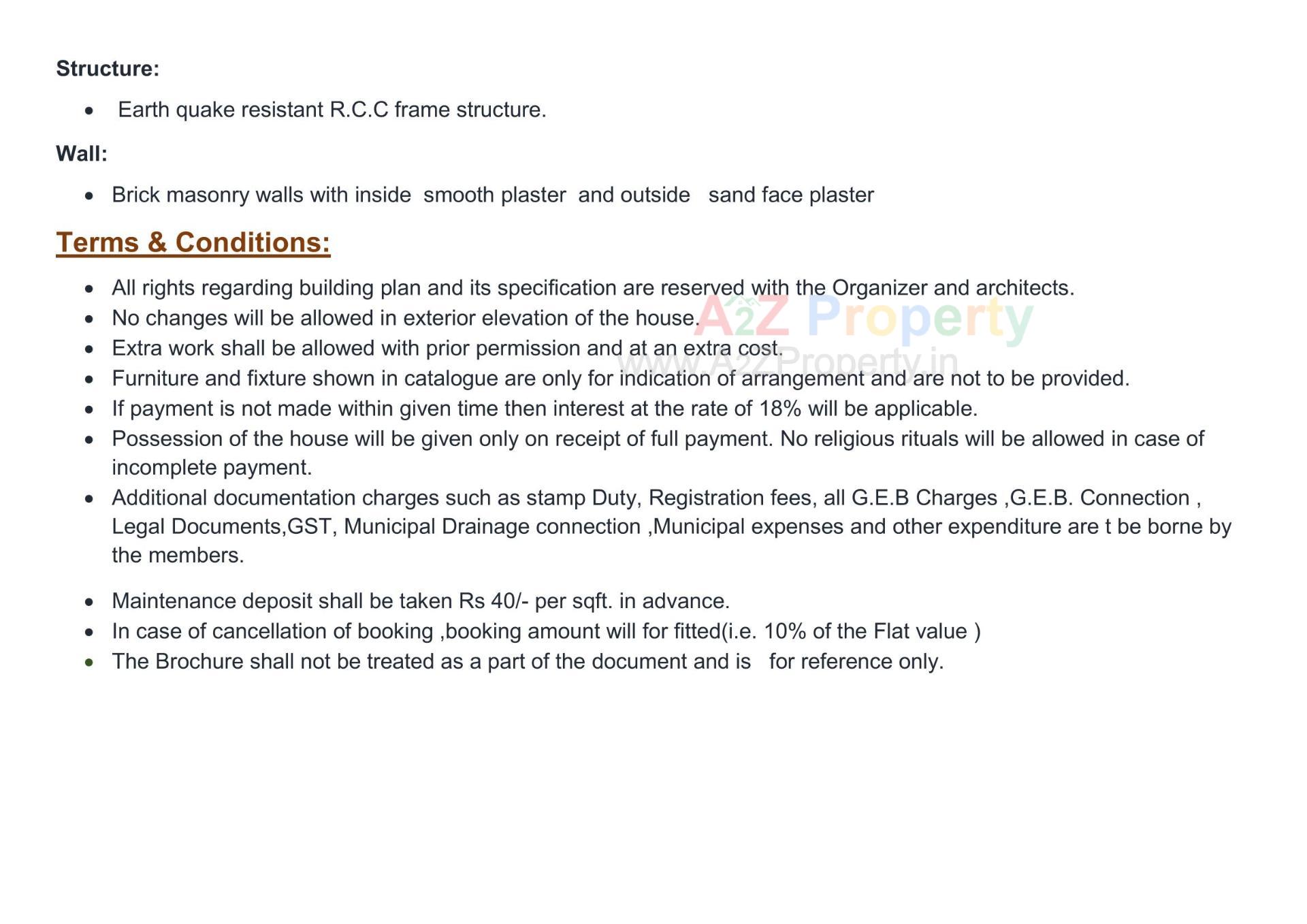  of real estate project Shatak Residency Tower C Tower located at Karamsad, Anand, Gujarat