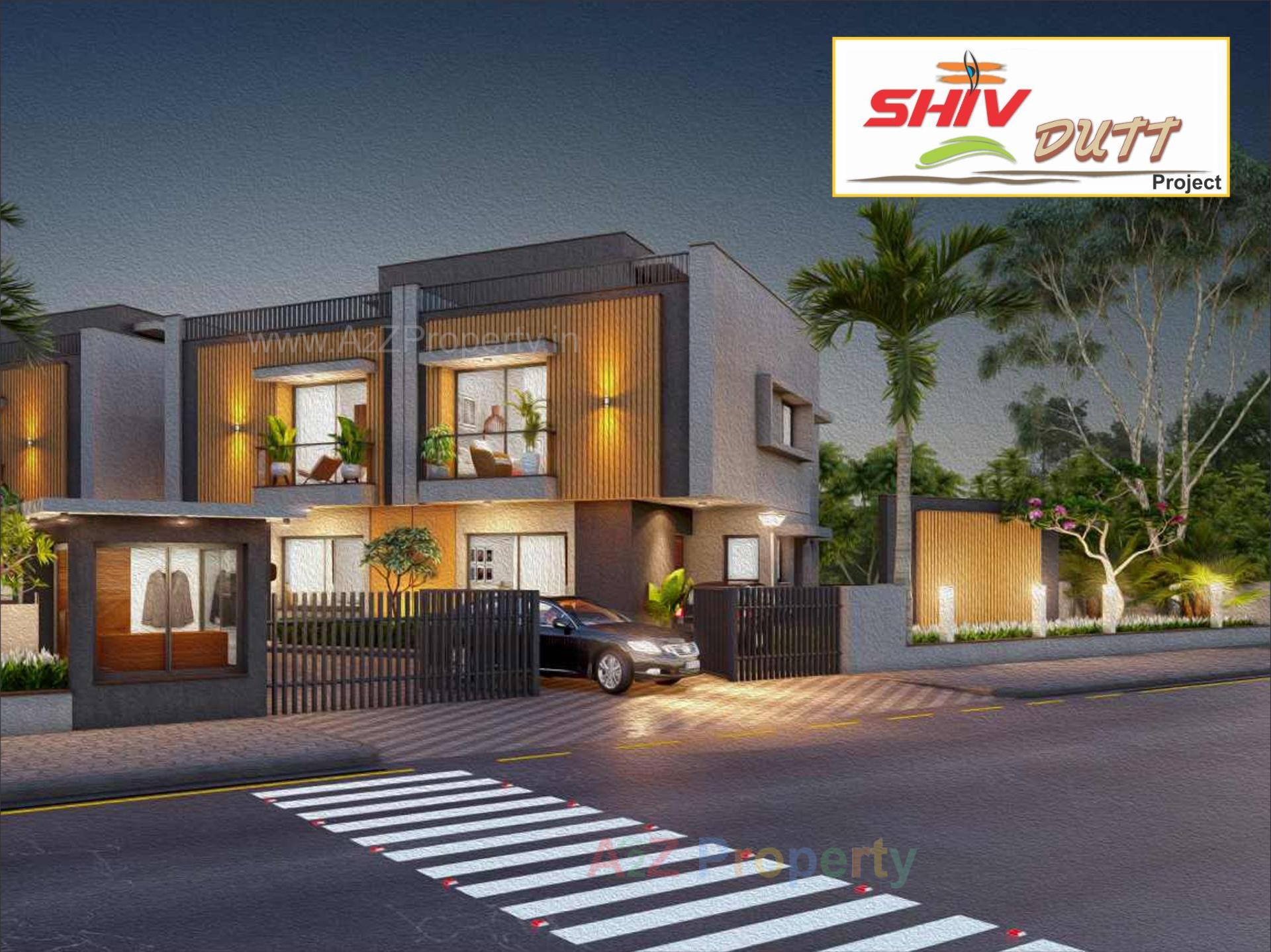 3D Elevation of real estate project Shiv Dutt located at Bakrol, Anand, Gujarat