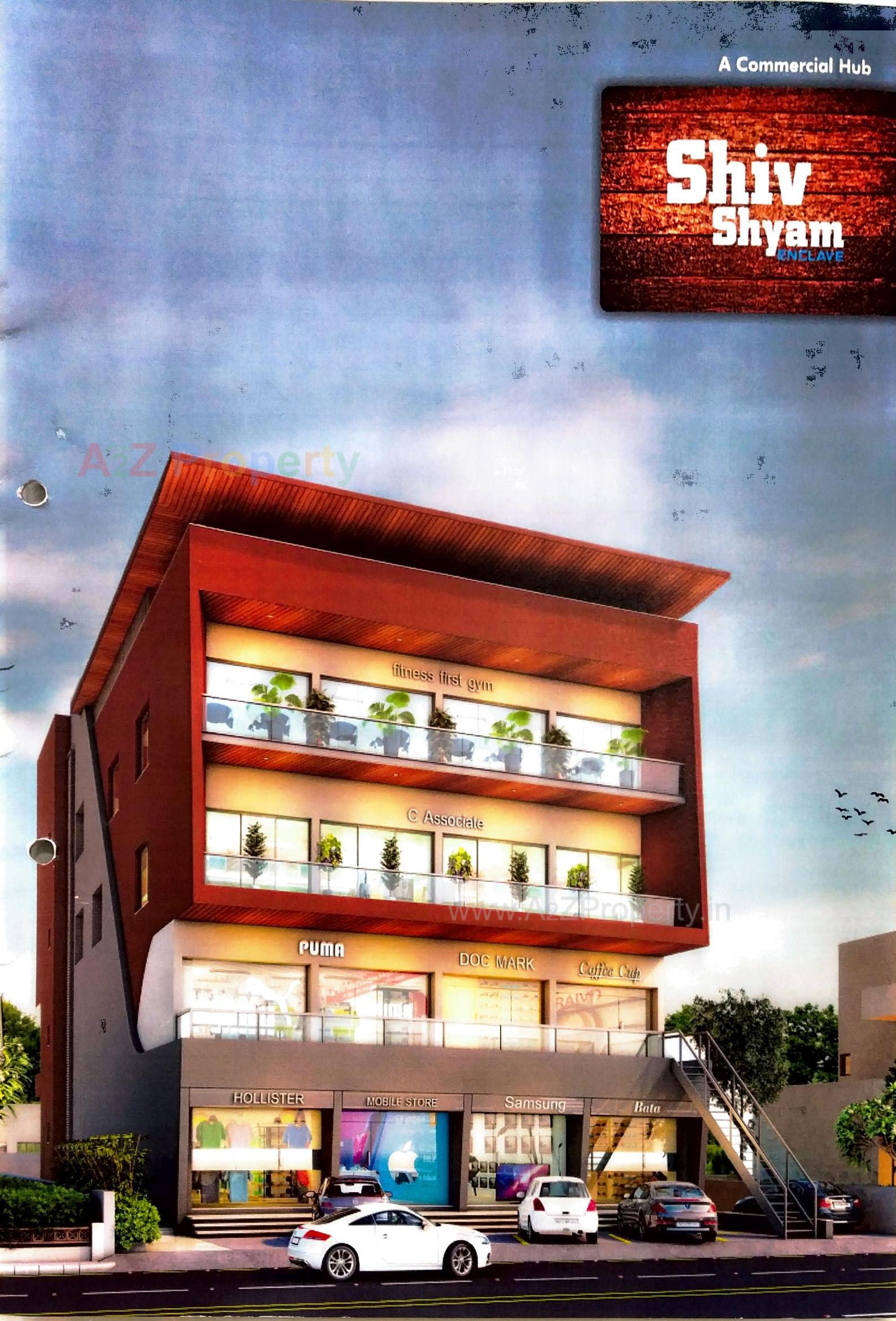 3D Elevation of real estate project Shiv Shyam Enclave located at Anand, Anand, Gujarat