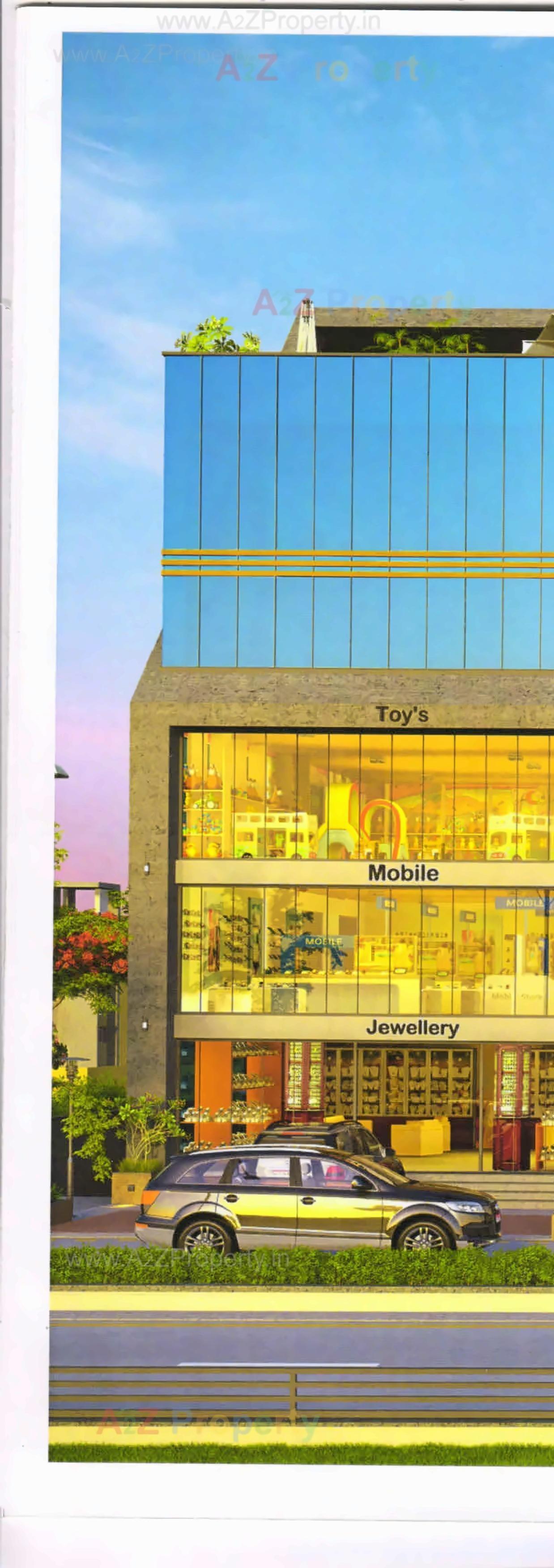 3D Elevation of real estate project Shree Balaji Avenue located at Borsad, Anand, Gujarat