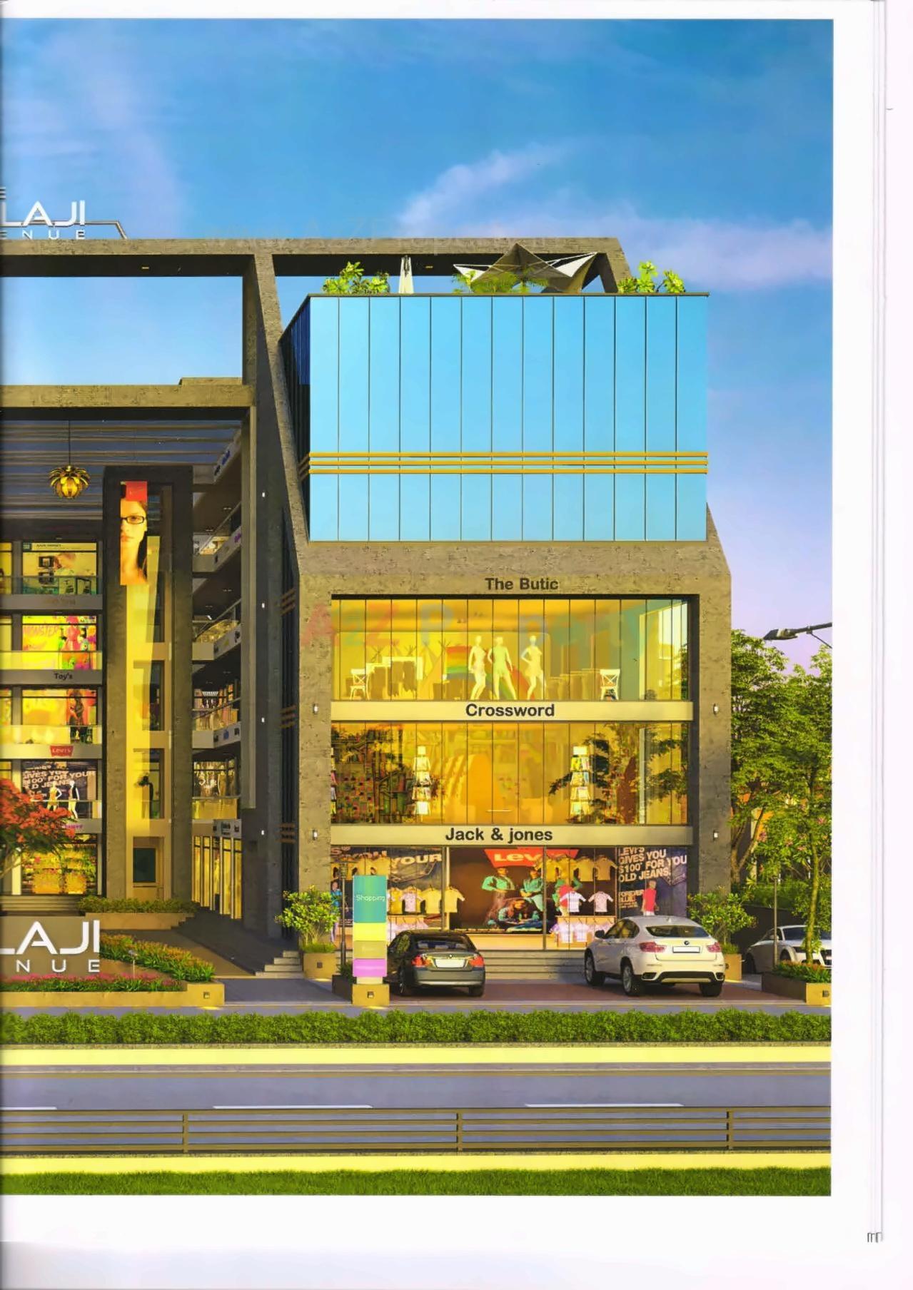 3D Elevation of real estate project Shree Balaji Avenue located at Borsad, Anand, Gujarat