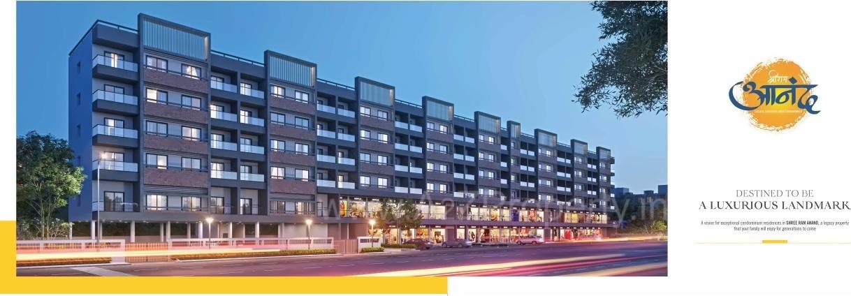 3D Elevation of real estate project Shree Ram Anand located at Anand, Anand, Gujarat