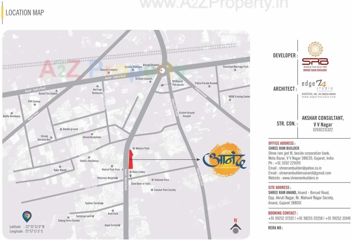  of real estate project Shree Ram Anand located at Anand, Anand, Gujarat