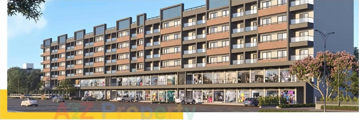 3D Elevation of real estate project Shree Ram Anand located at Anand, Anand, Gujarat