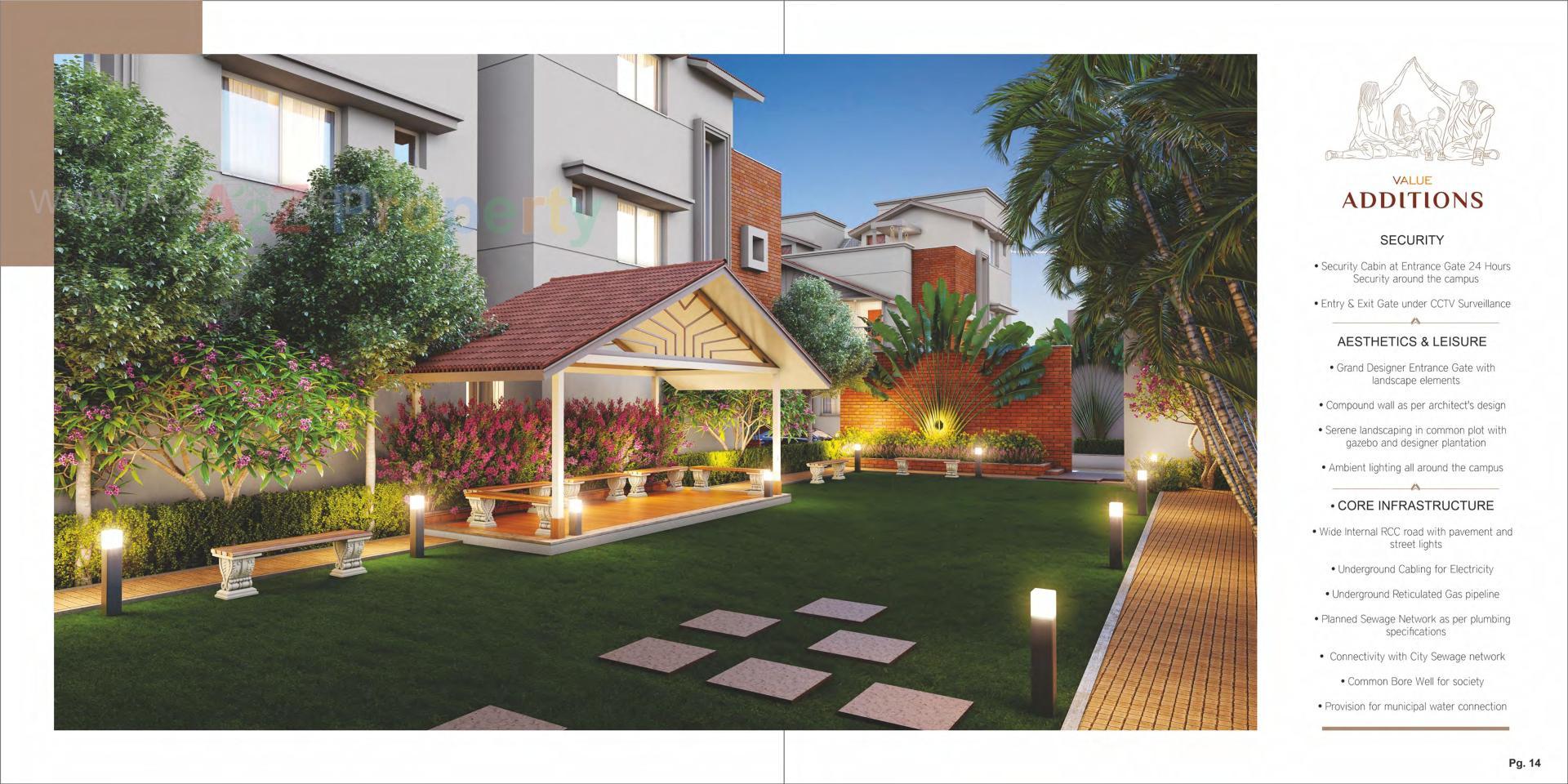3D Elevation of real estate project Shri Ram Ananta located at Karamsad, Anand, Gujarat