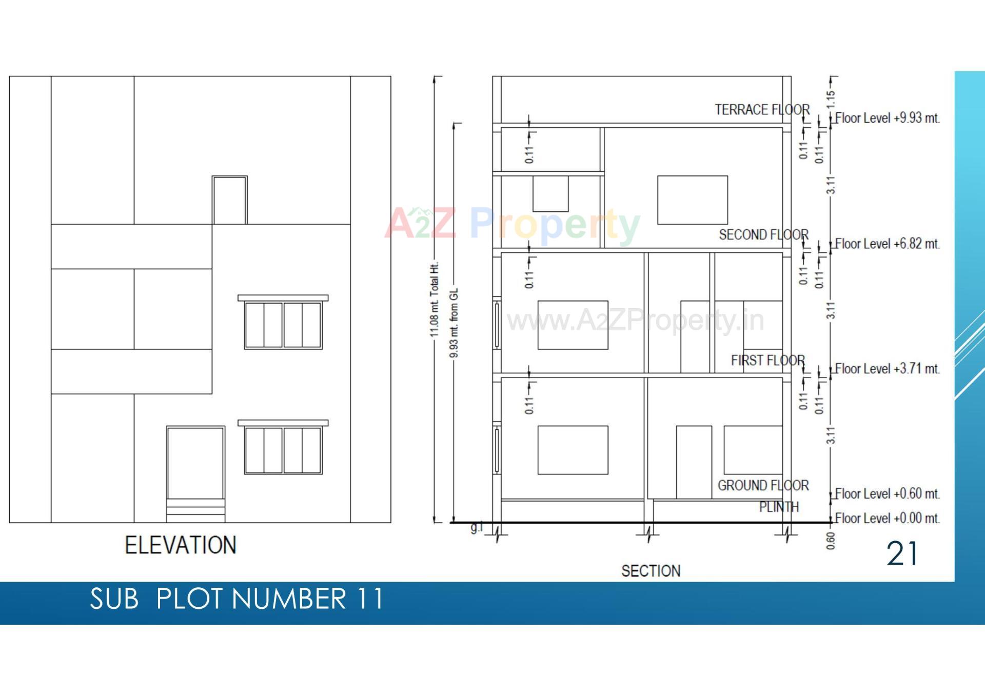 Layout of real estate project Shri Ram Elegance located at Anand, Anand, Gujarat