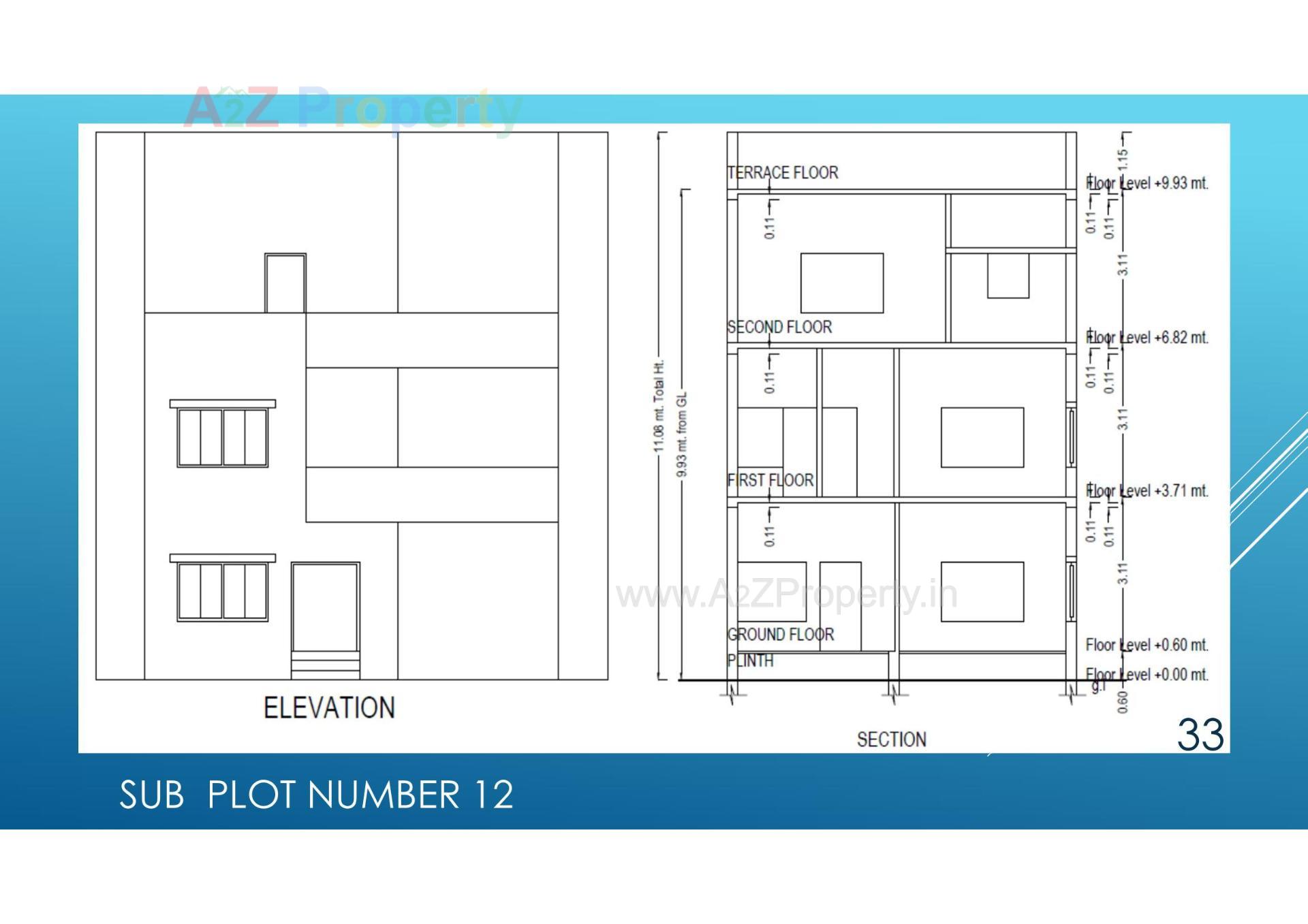 Layout of real estate project Shri Ram Elegance located at Anand, Anand, Gujarat