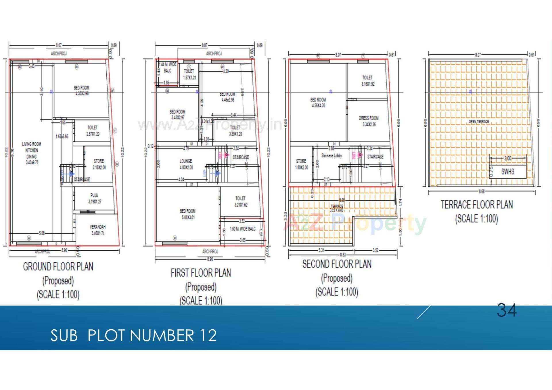 Layout of real estate project Shri Ram Elegance located at Anand, Anand, Gujarat