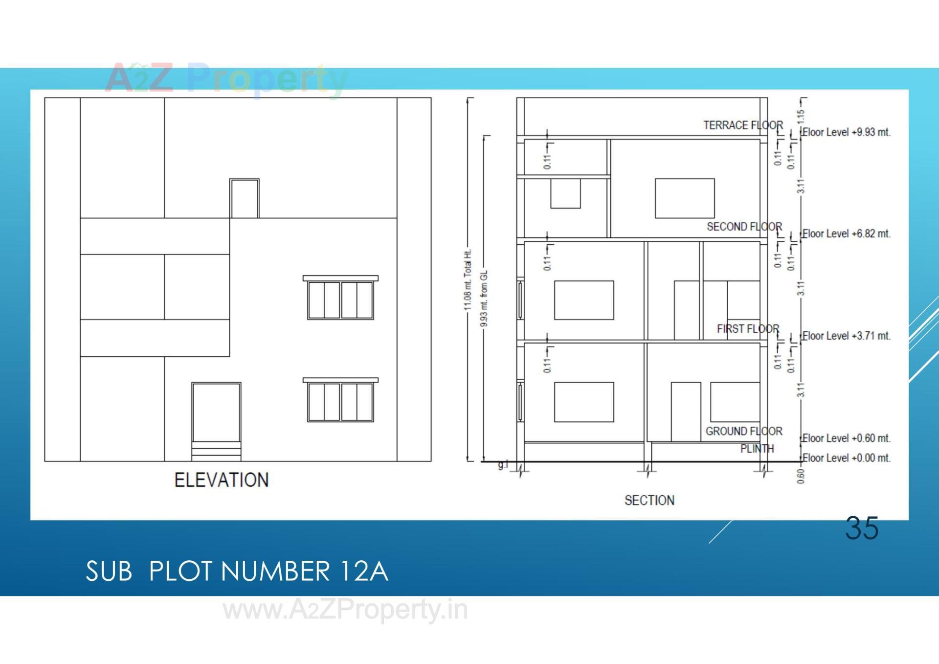 Layout of real estate project Shri Ram Elegance located at Anand, Anand, Gujarat