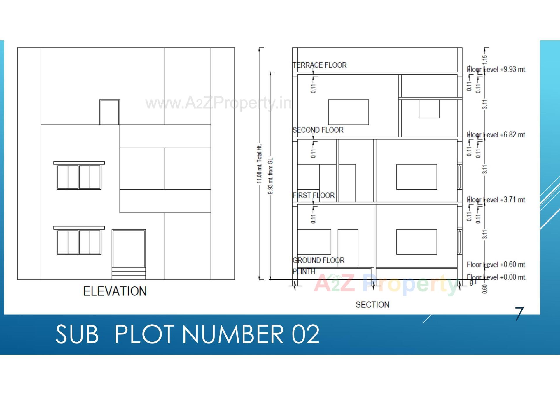 Layout of real estate project Shri Ram Elegance located at Anand, Anand, Gujarat