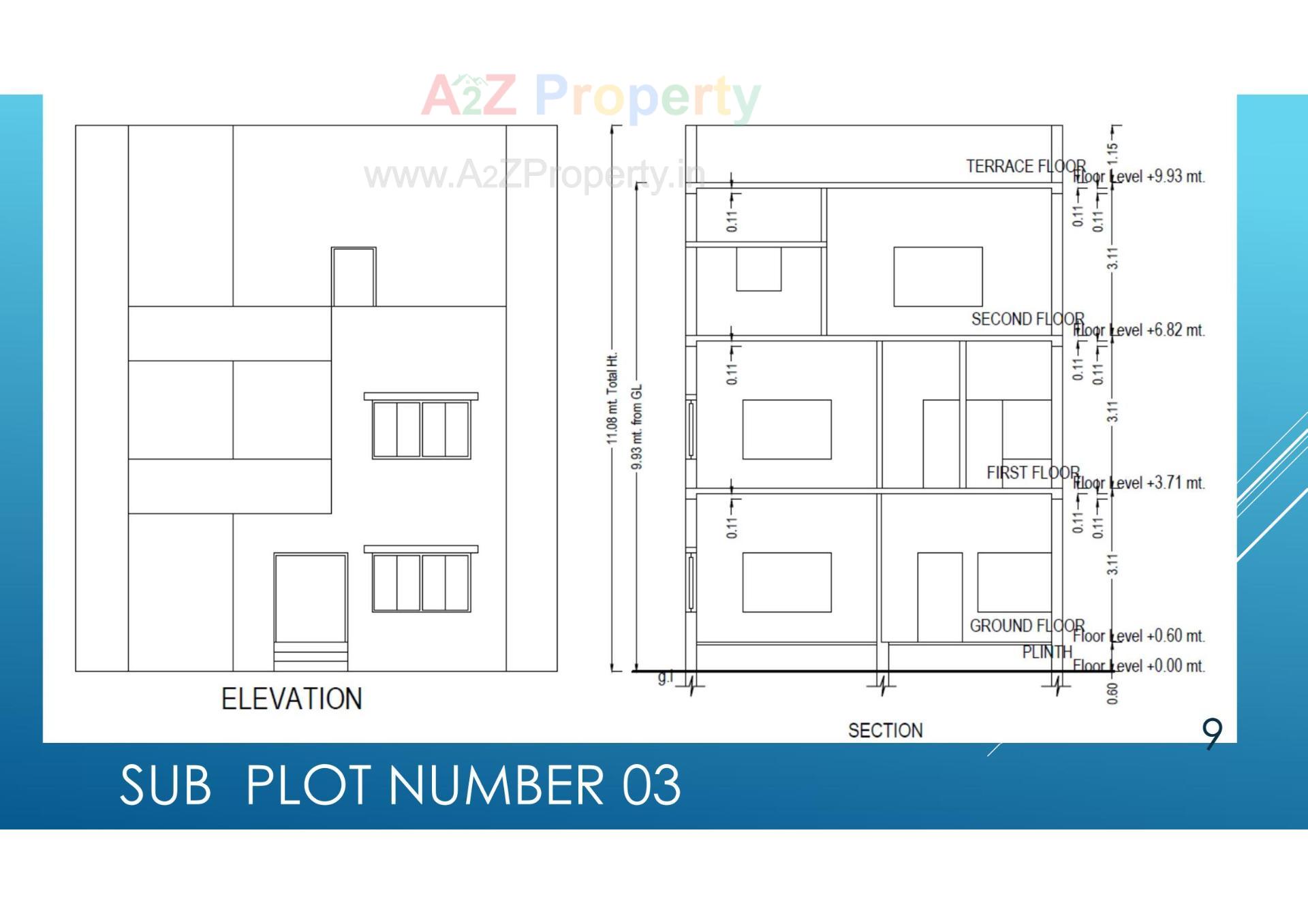 Layout of real estate project Shri Ram Elegance located at Anand, Anand, Gujarat