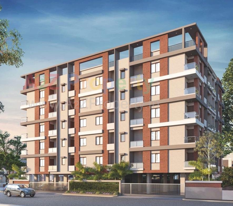 3D Elevation of real estate project Shyam Shikhar located at V-v-nagar, Anand, Gujarat