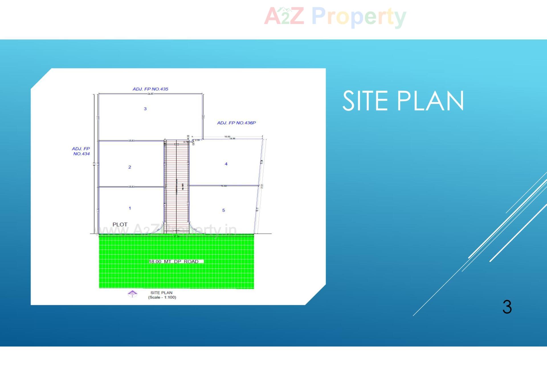 Layout of real estate project Signature Villa located at Anand, Anand, Gujarat