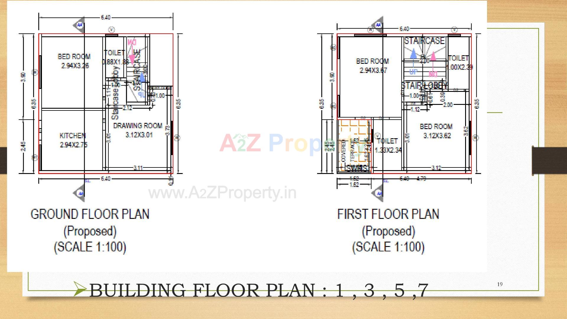 Layout of real estate project Sthapatya located at Anand, Anand, Gujarat