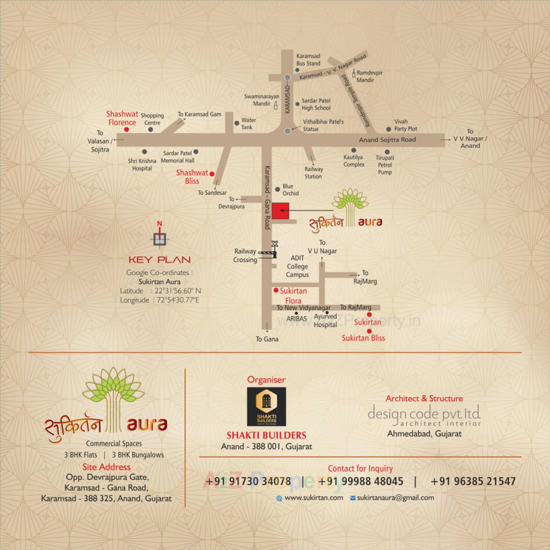  of real estate project Sukirtan Aura located at Anand, Anand, Gujarat