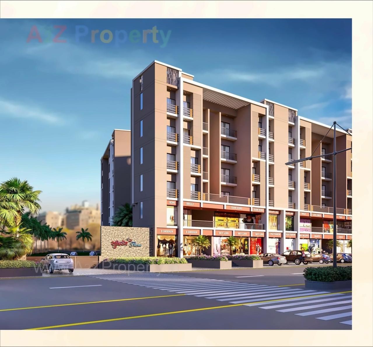 3D Elevation of real estate project Sukirtan Flora located at Karamsad, Anand, Gujarat