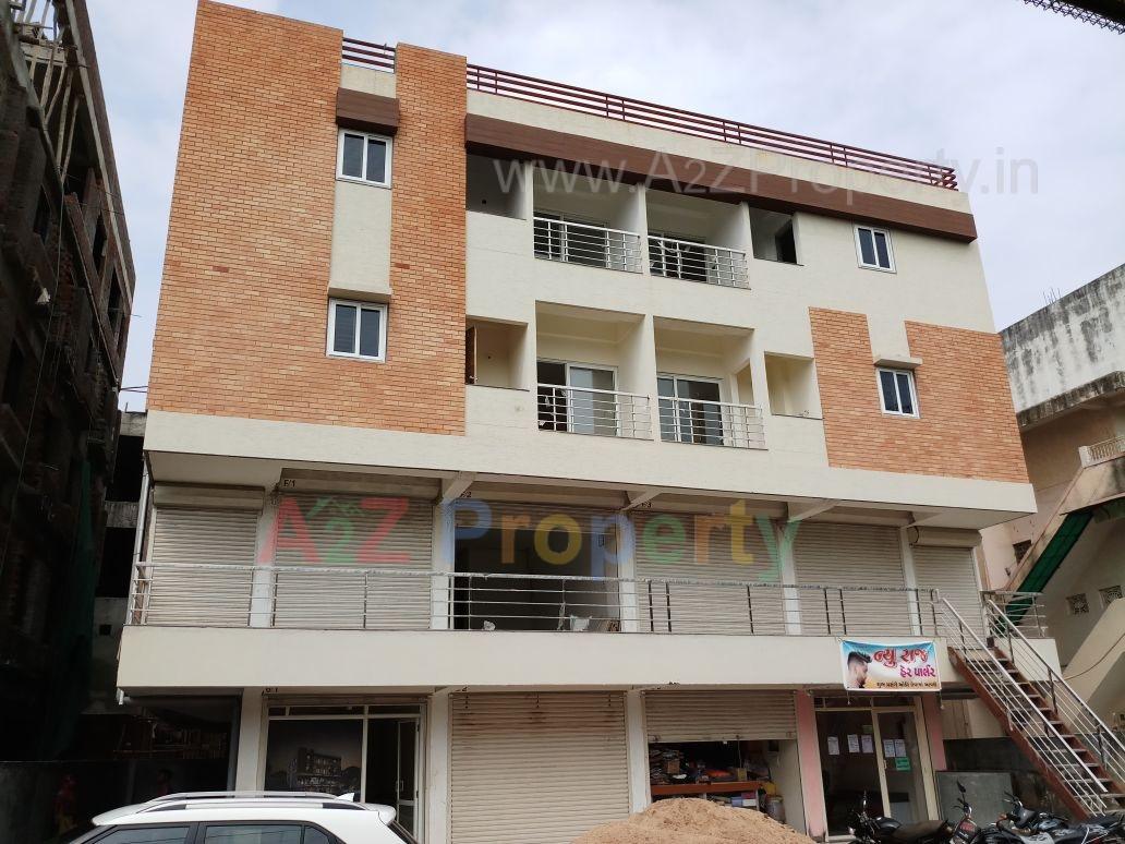 3D Elevation of real estate project Sumiran Shops   Flats located at Vallabh-vidhyanagar, Anand, Gujarat