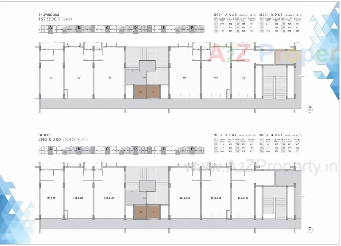 Layout of real estate project Svayam Symphony   Svayam Sapphire located at Karamsad, Anand, Gujarat