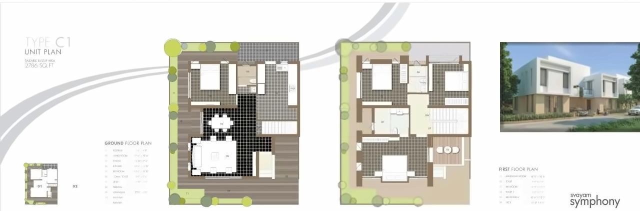 Layout of real estate project Svayam Symphony   Svayam Sapphire located at Karamsad, Anand, Gujarat