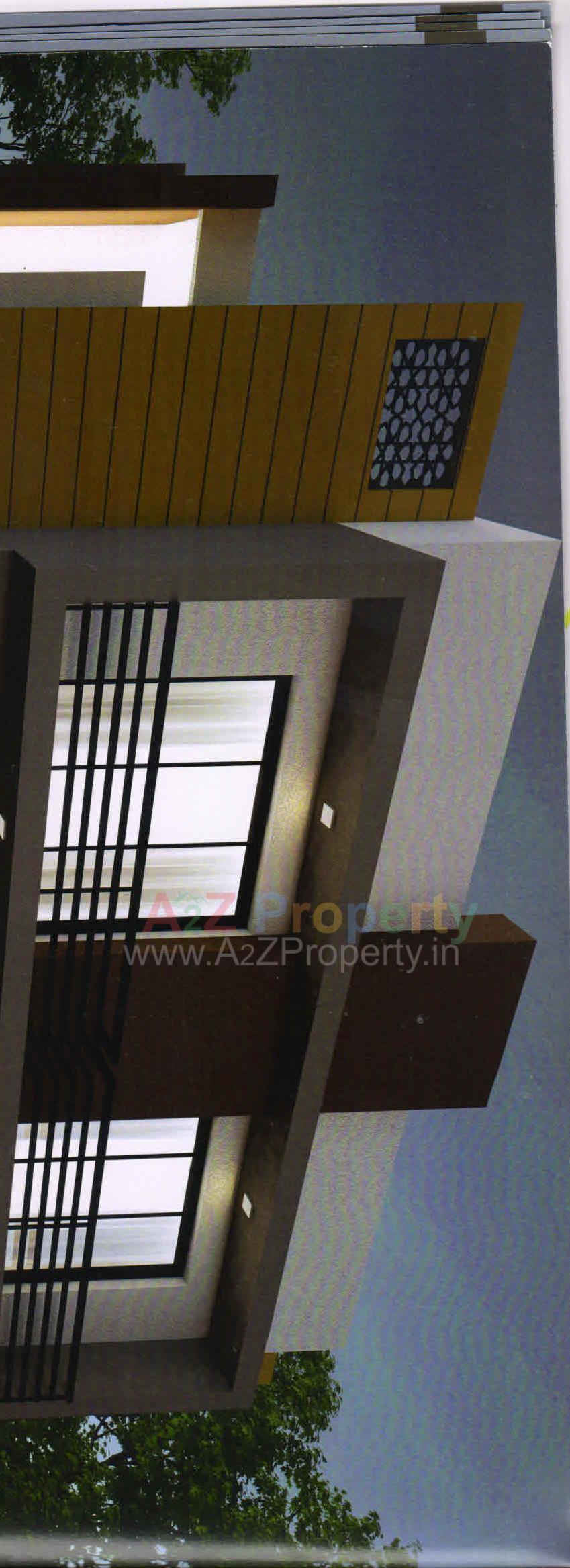 3D Elevation of real estate project Tulsi Residency located at Umreth, Anand, Gujarat
