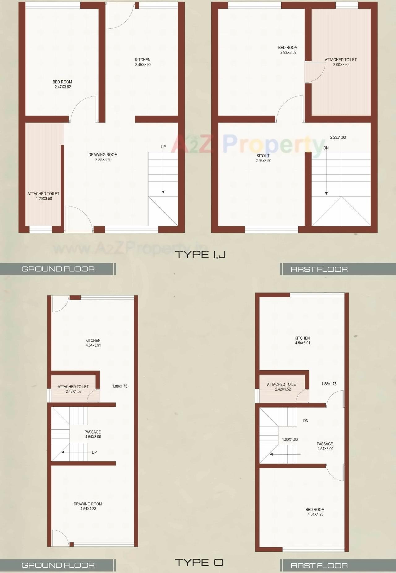 Layout of real estate project Utsav Park located at Umreth, Anand, Gujarat