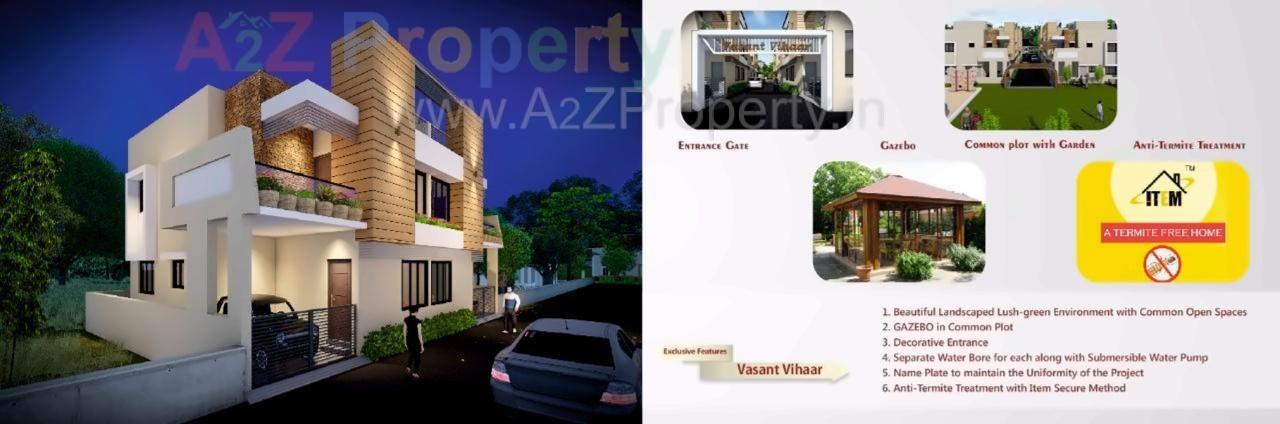 3D Elevation of real estate project Vasant Vihaar located at Anand, Anand, Gujarat