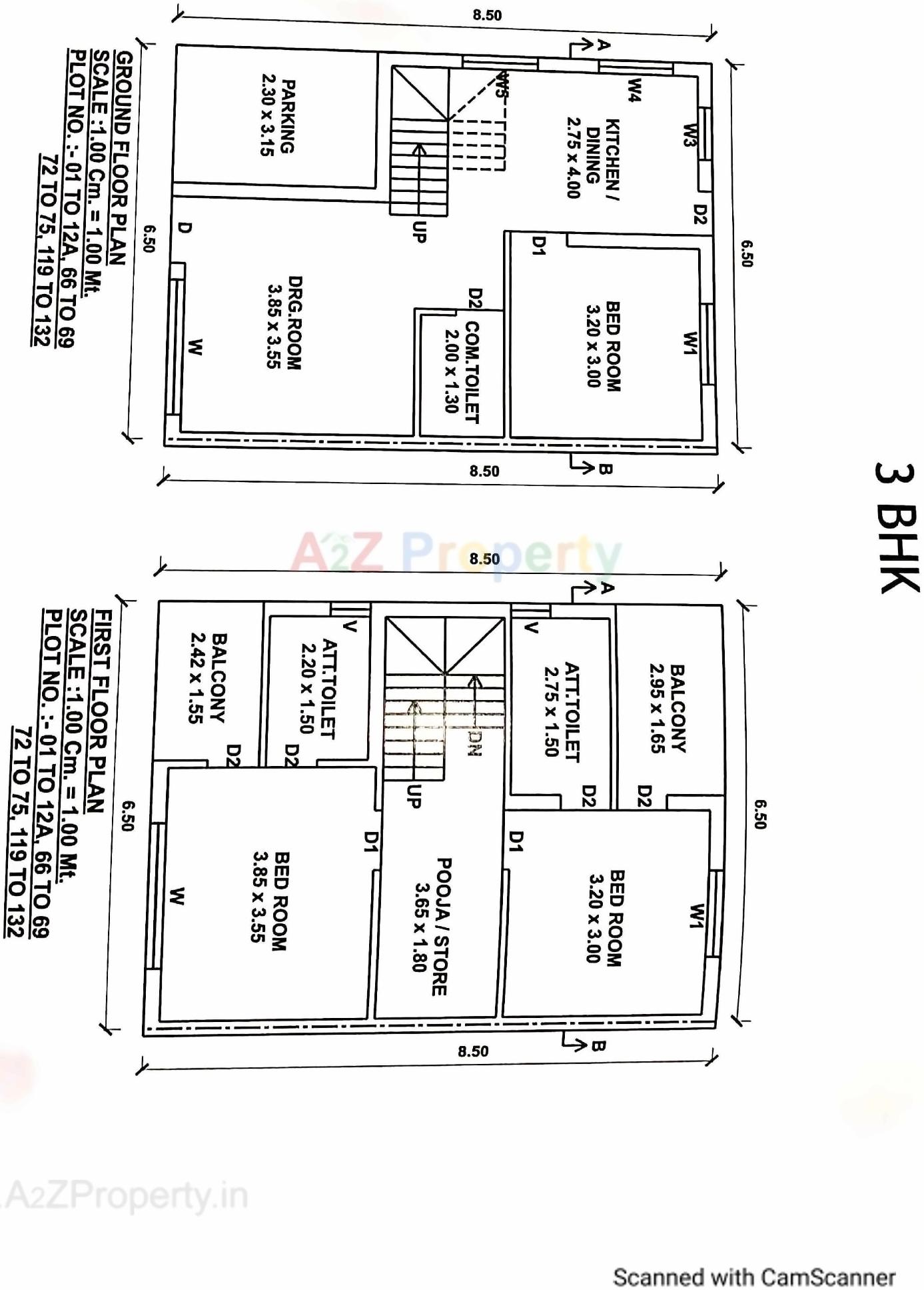 Layout of real estate project Vashishth Nakshtra located at Anand, Anand, Gujarat