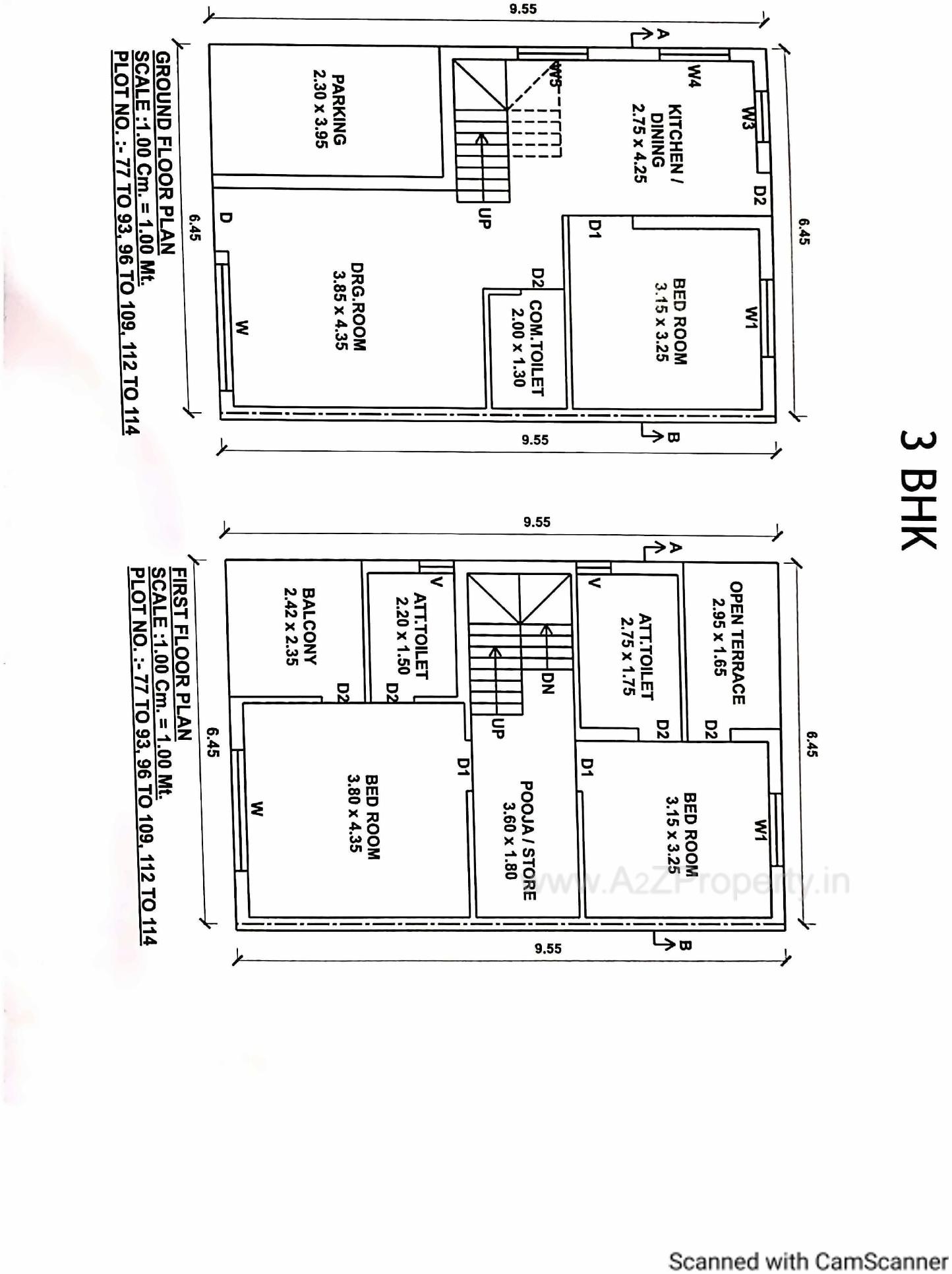 Layout of real estate project Vashishth Nakshtra located at Anand, Anand, Gujarat