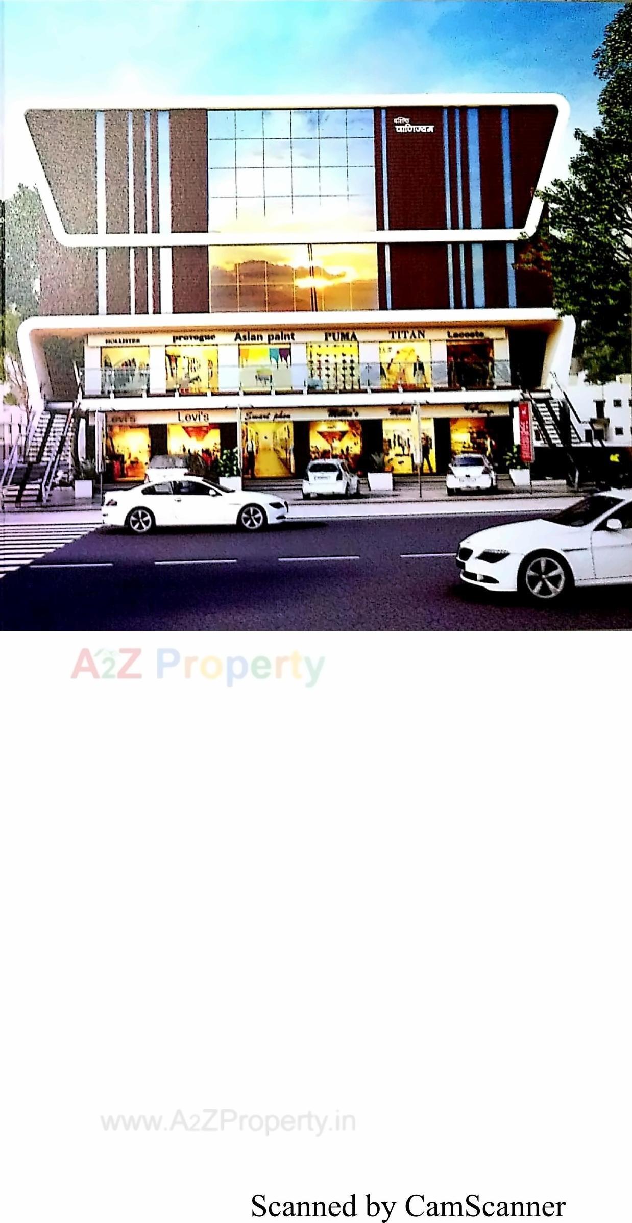 3D Elevation of real estate project Vashisth Vanijyam located at Vallabh-vidhyanagar, Anand, Gujarat