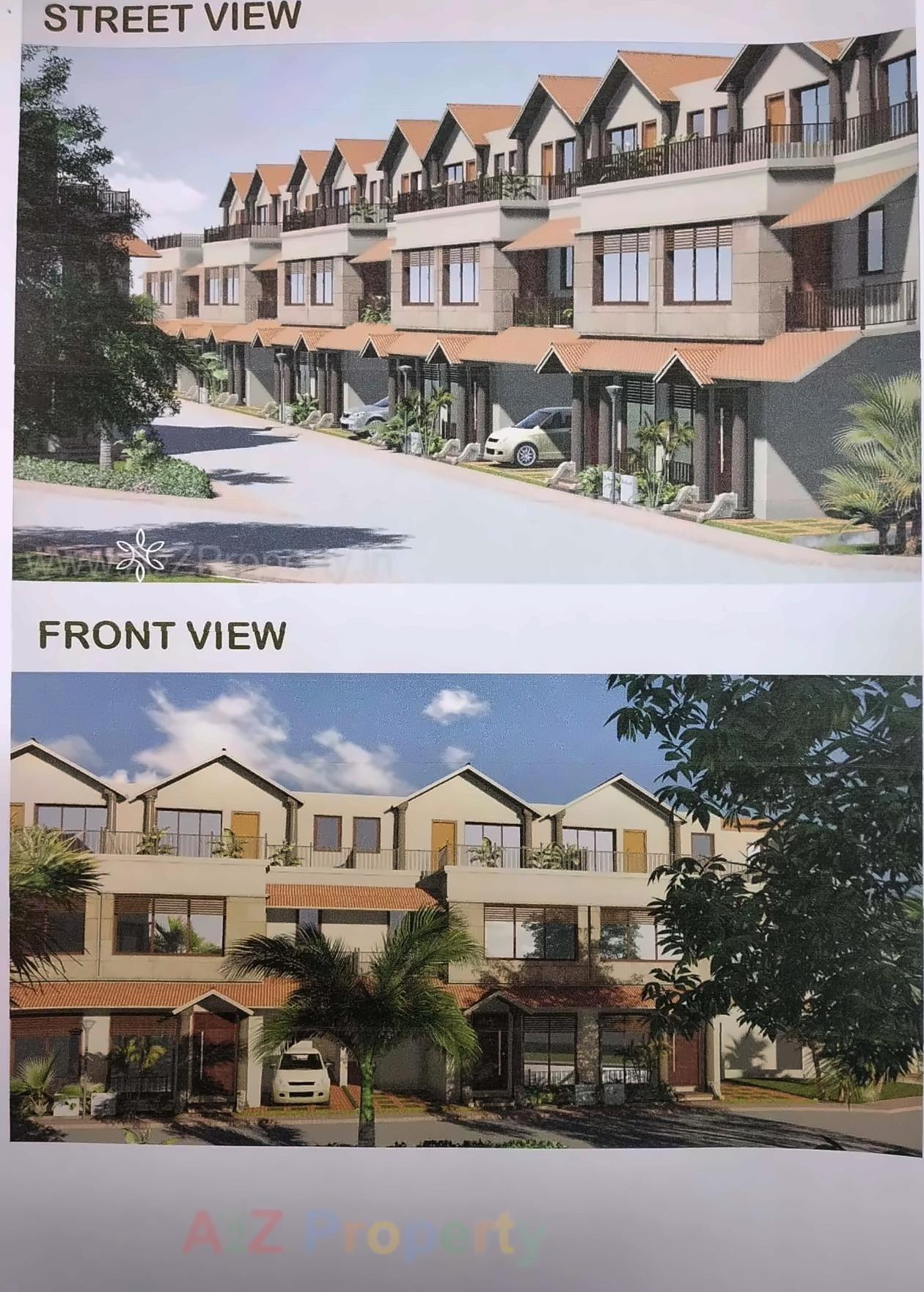 3D Elevation of real estate project Visamo Bunglows located at Anand, Anand, Gujarat