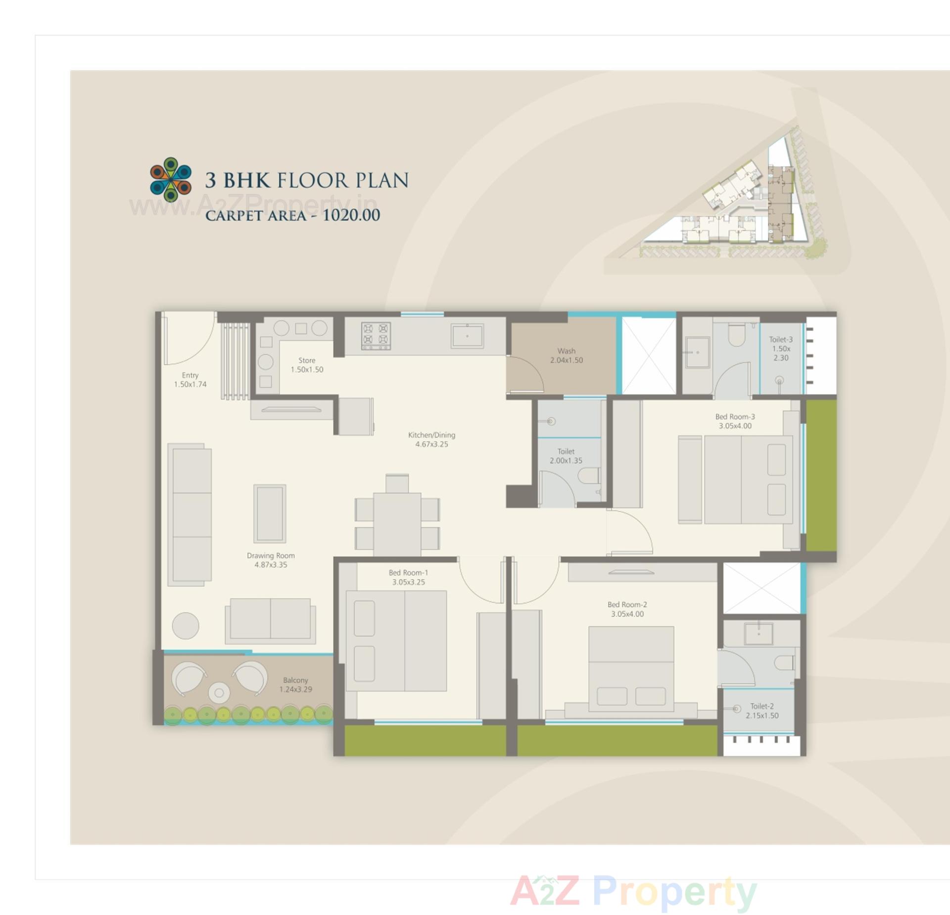 Layout of real estate project Visamo Luxuria located at Anand, Anand, Gujarat