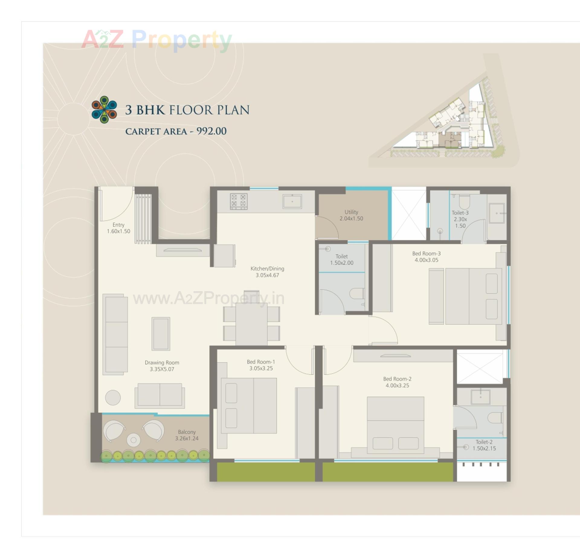 Layout of real estate project Visamo Luxuria located at Anand, Anand, Gujarat