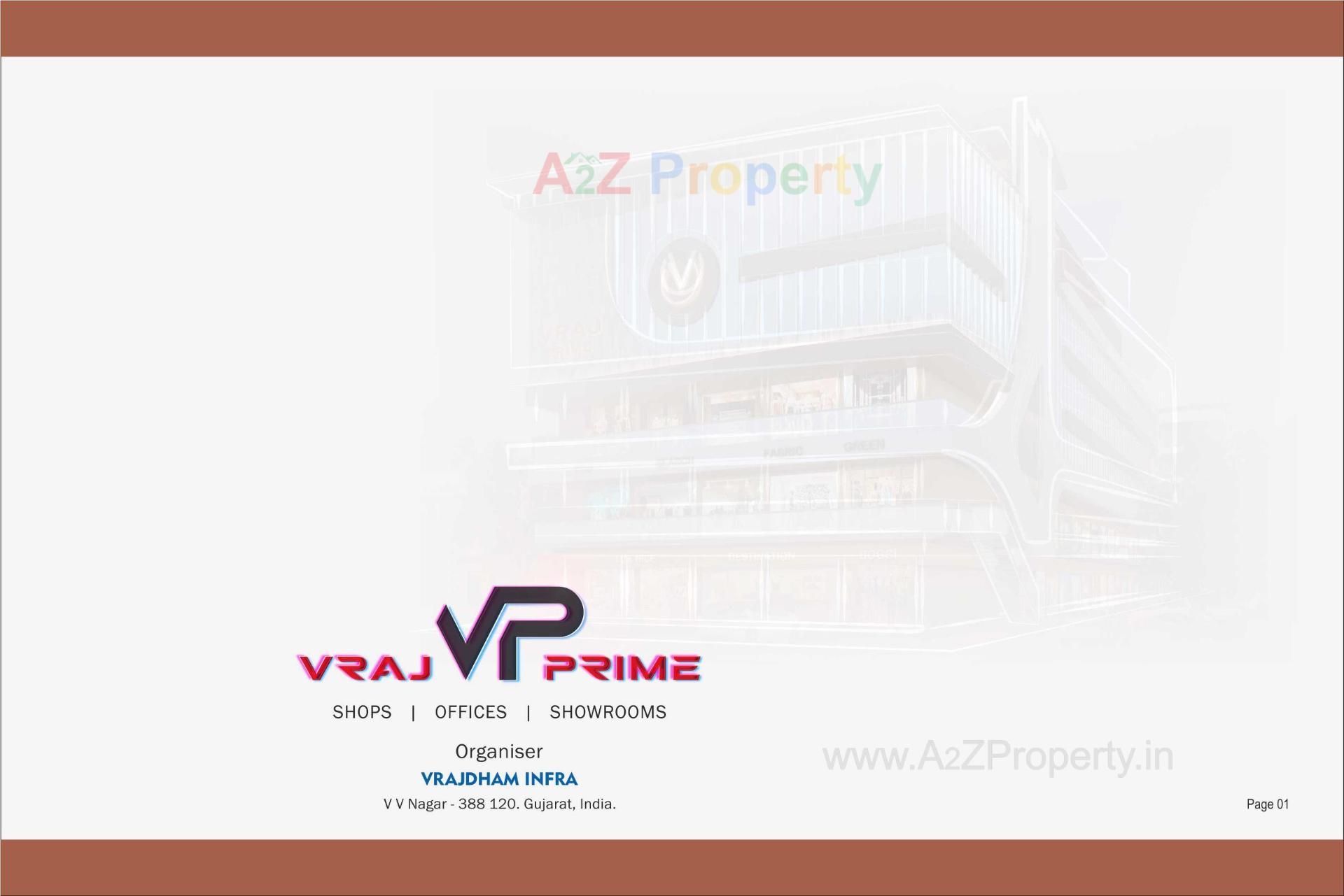  of real estate project Vraj Prime located at Vallabh-vidhyanagar, Anand, Gujarat