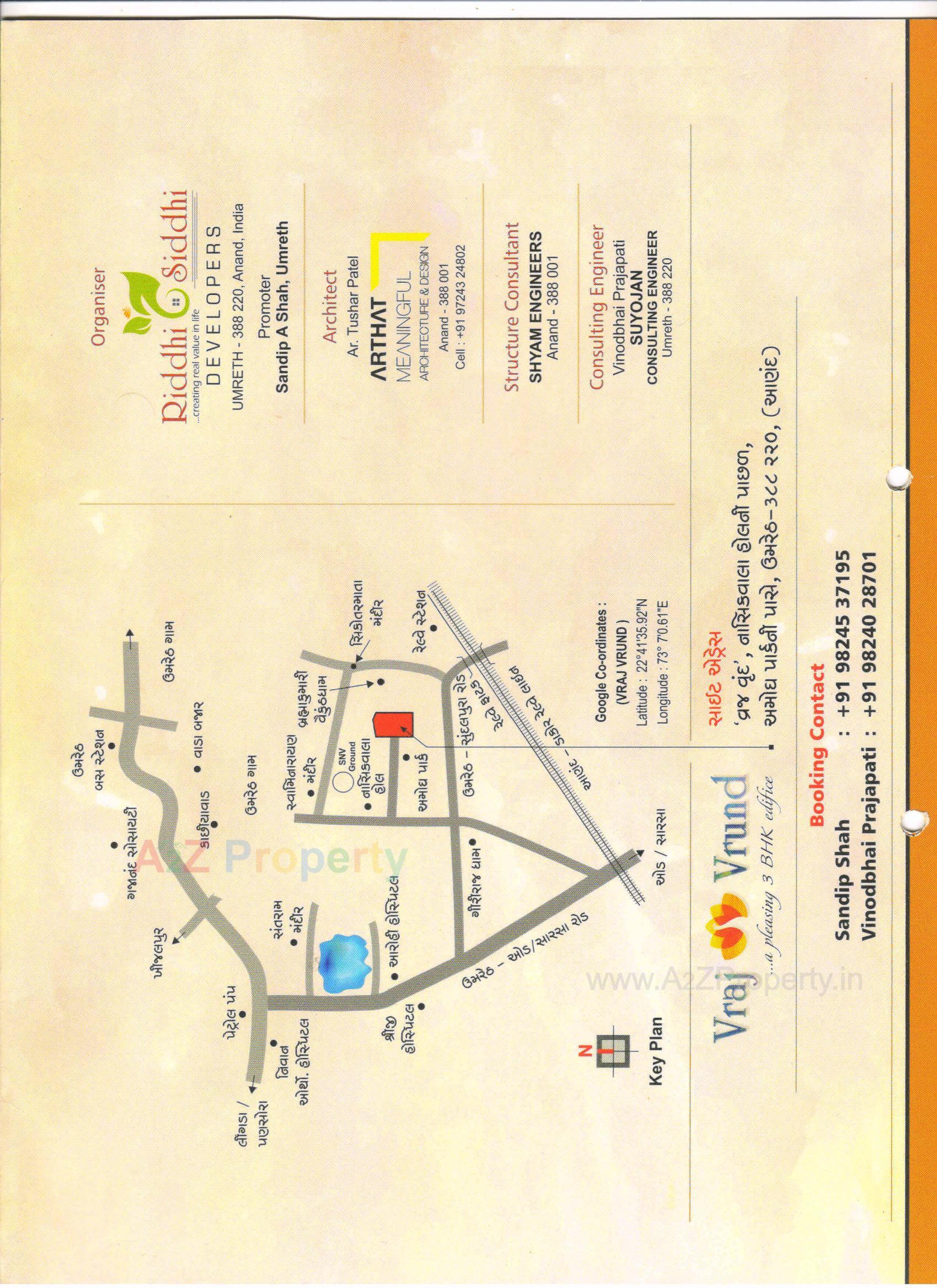  of real estate project Vraj Vrund located at Umreth, Anand, Gujarat