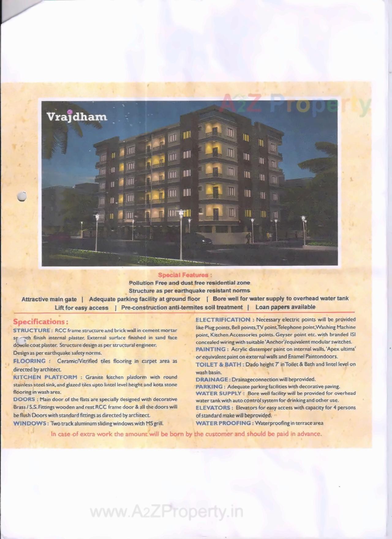  of real estate project Vrajdham located at Vallabh-vidhyanagar, Anand, Gujarat