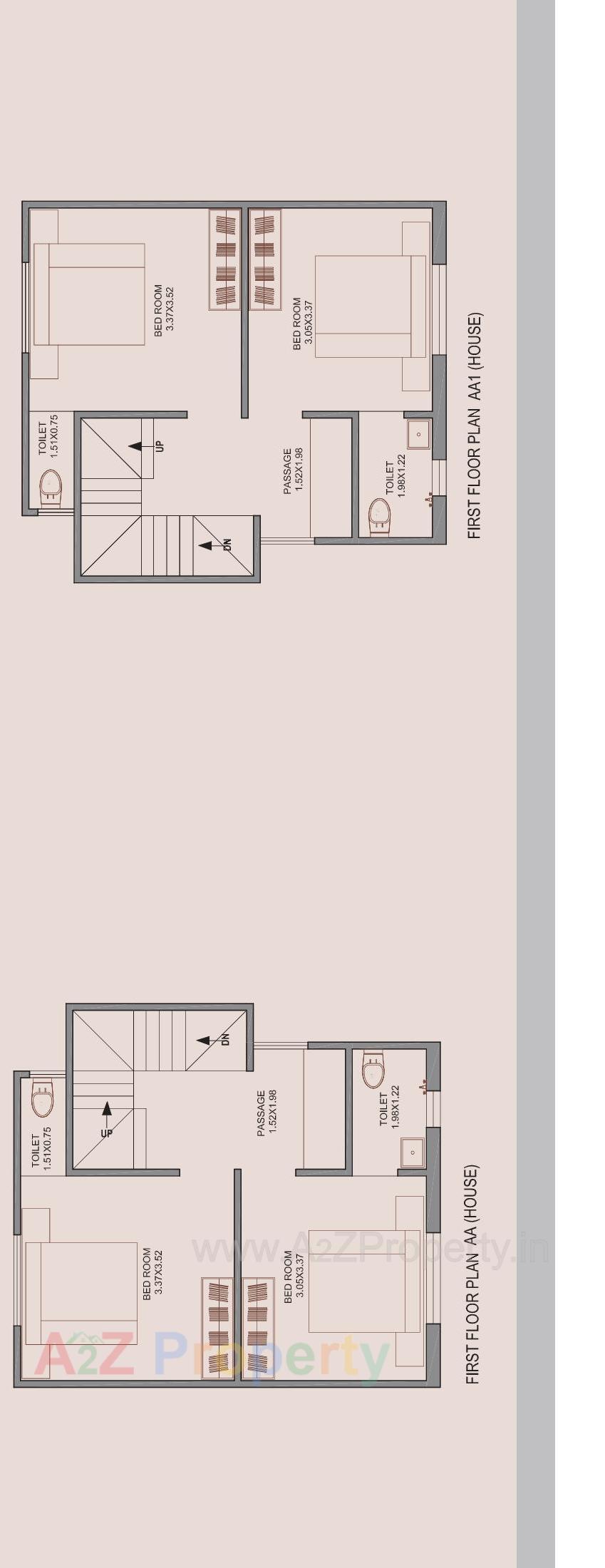 Layout of real estate project Zeenat Bungalows located at Anand, Anand, Gujarat