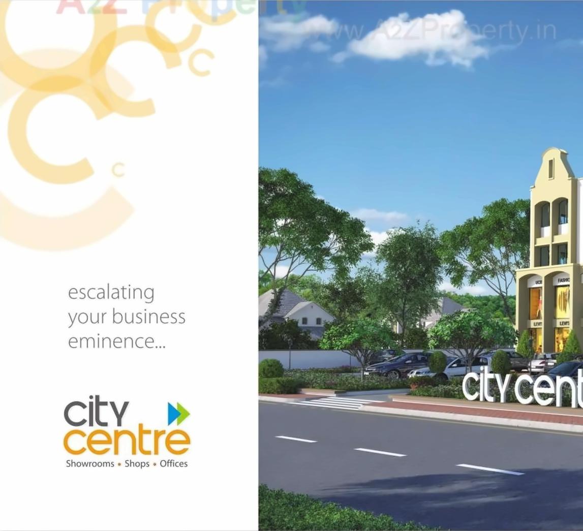 3D Elevation of real estate project City Center located at Modasa, Aravalli, Gujarat