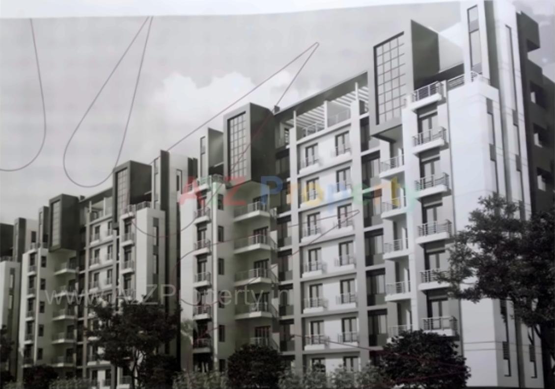 3D Elevation of real estate project Paavancity located at Modasa, Aravalli, Gujarat