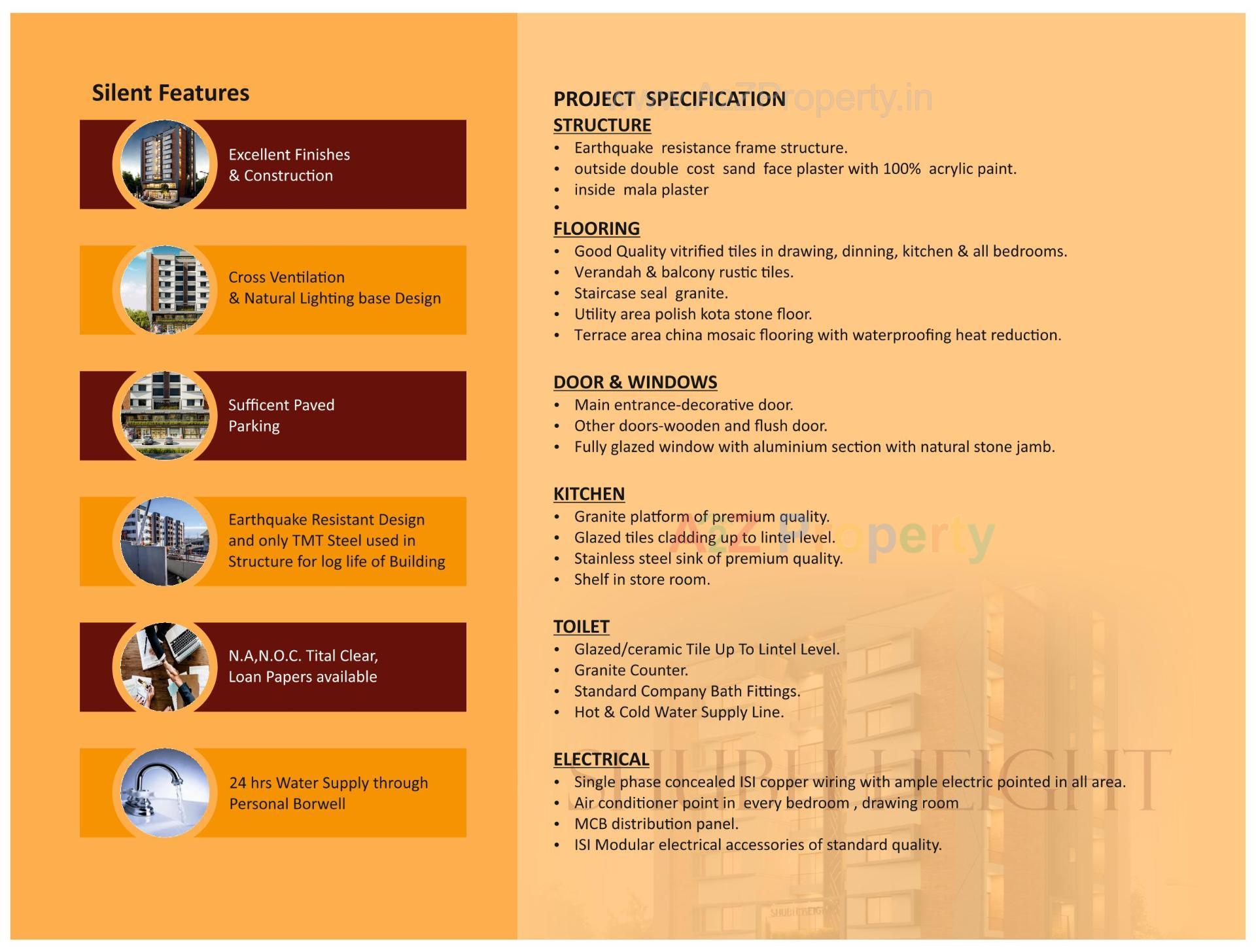  of real estate project Shubh Height located at Modasa, Aravalli, Gujarat