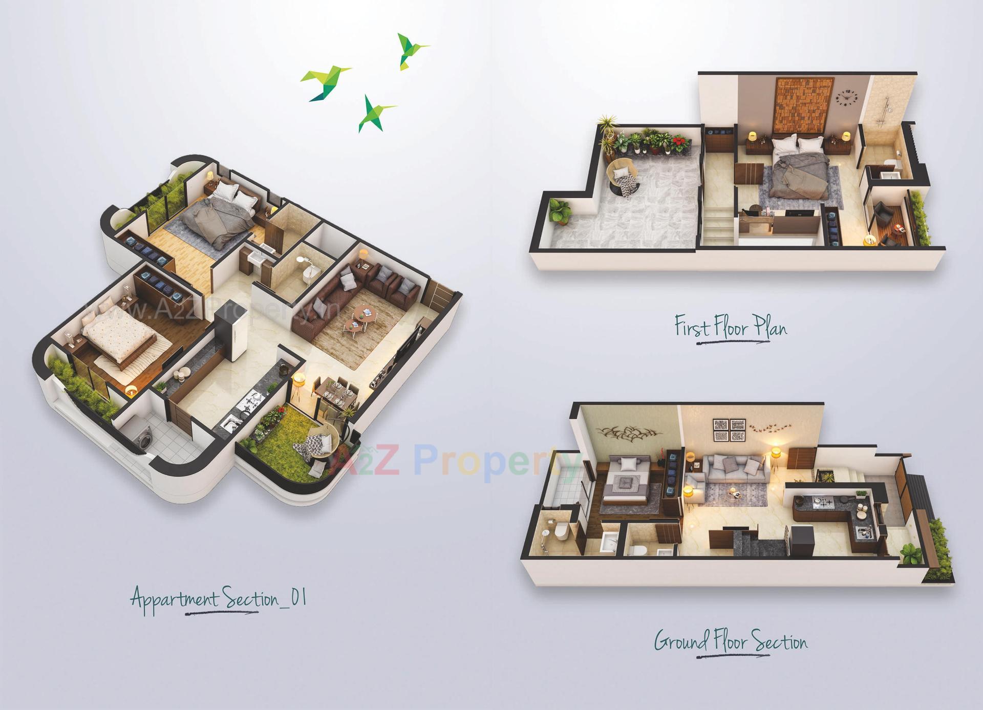 Layout of real estate project Aditya Heights located at Palanpur, Banaskantha, Gujarat
