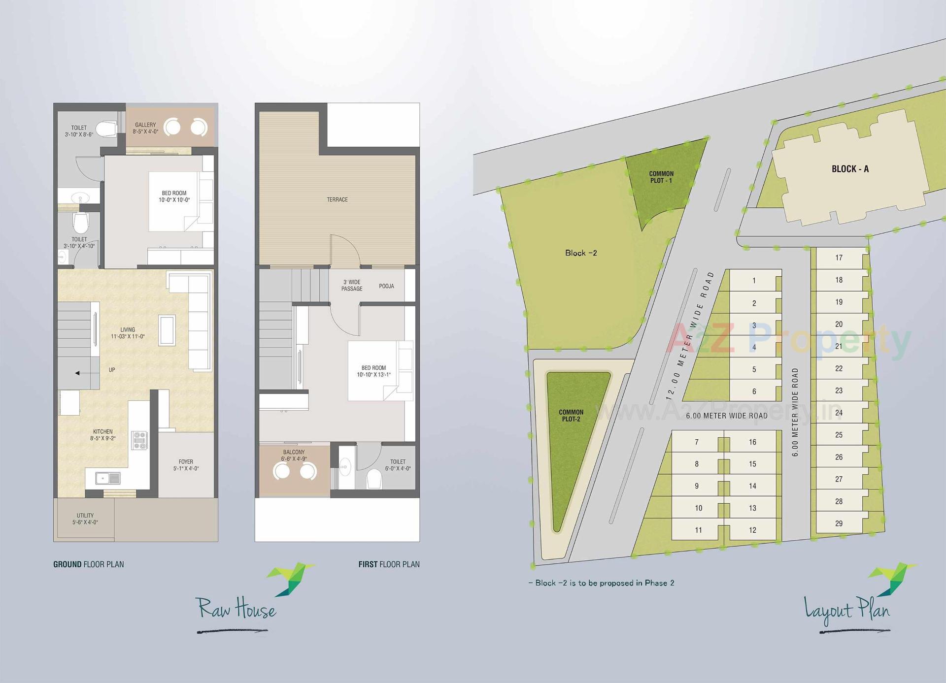 Layout of real estate project Aditya Heights located at Palanpur, Banaskantha, Gujarat