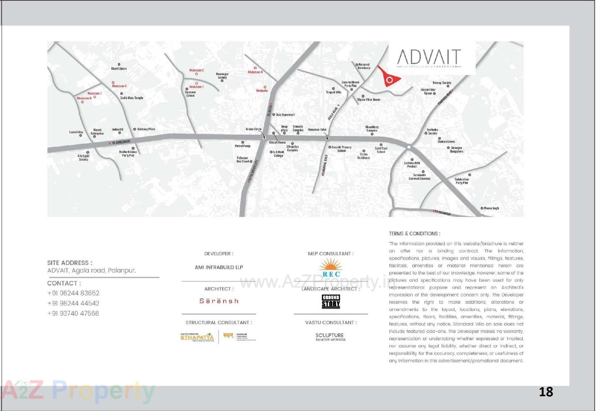  of real estate project Advait By Akshatam located at Palanpur, Banaskantha, Gujarat