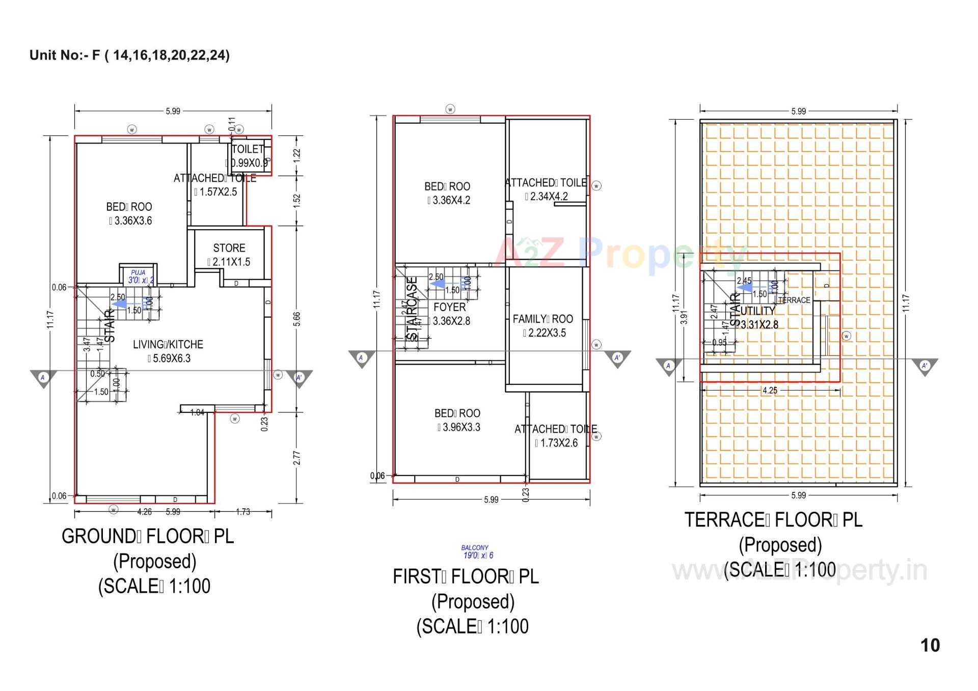 Layout of real estate project Akshardham Residency located at Palanpur, Banaskantha, Gujarat