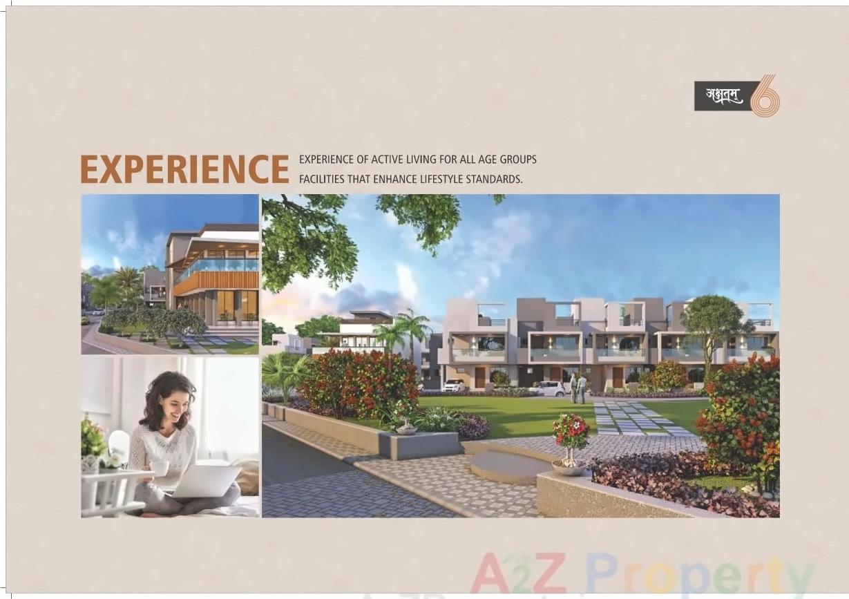 3D Elevation of real estate project Akshatam located at Banaskantha, Banaskantha, Gujarat