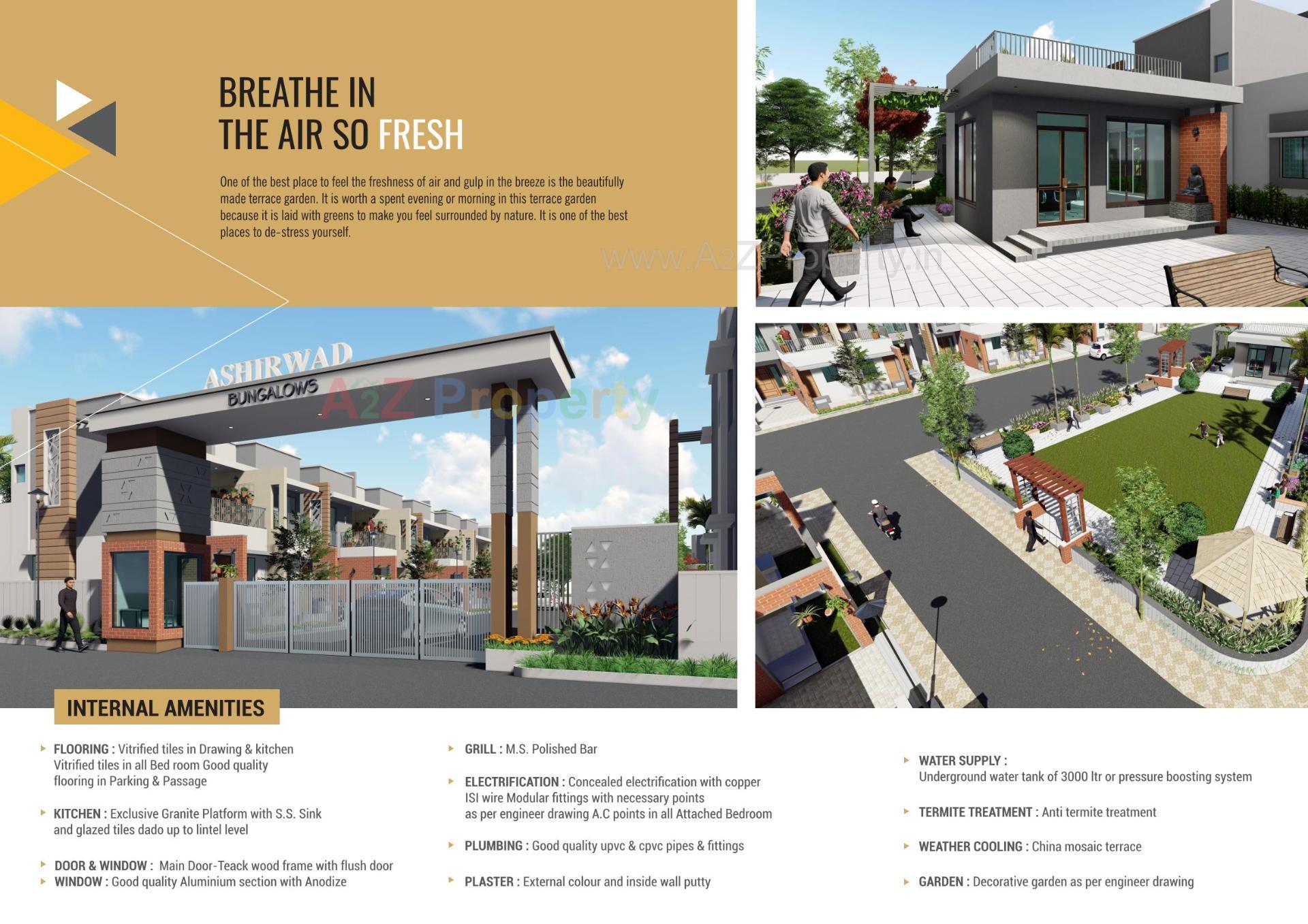  of real estate project Ashirwad Bungalows located at Palanpur, Banaskantha, Gujarat