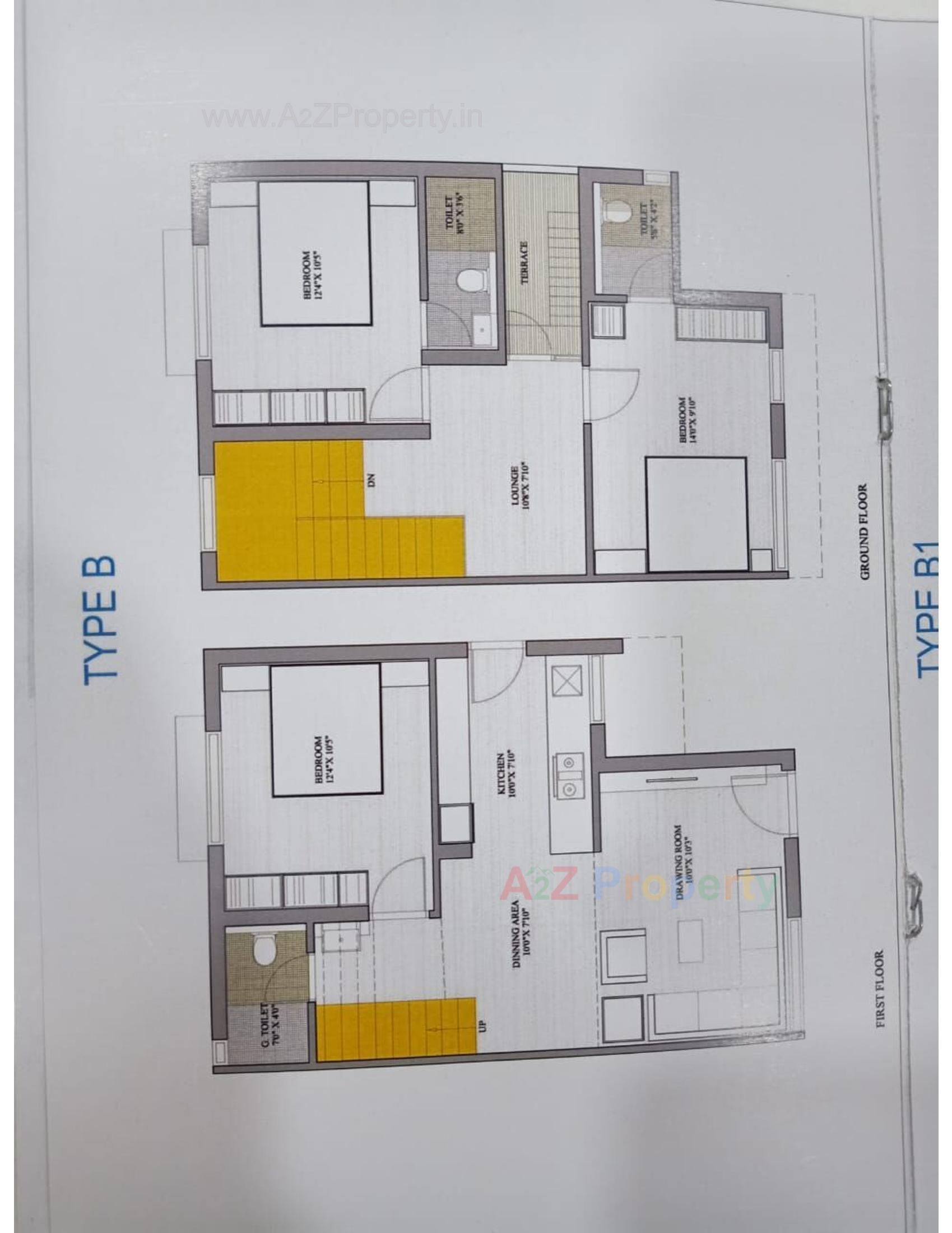 Layout of real estate project Bhoomi Darshan located at Banaskantha, Banaskantha, Gujarat