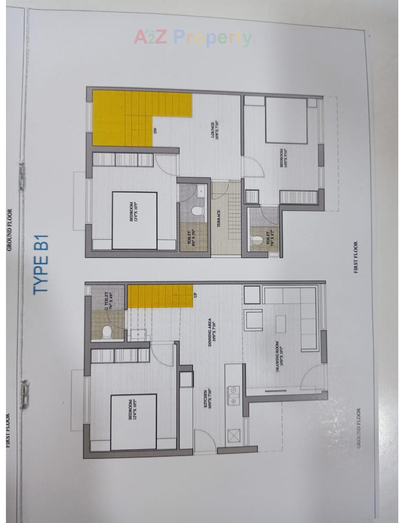 Layout of real estate project Bhoomi Darshan located at Banaskantha, Banaskantha, Gujarat