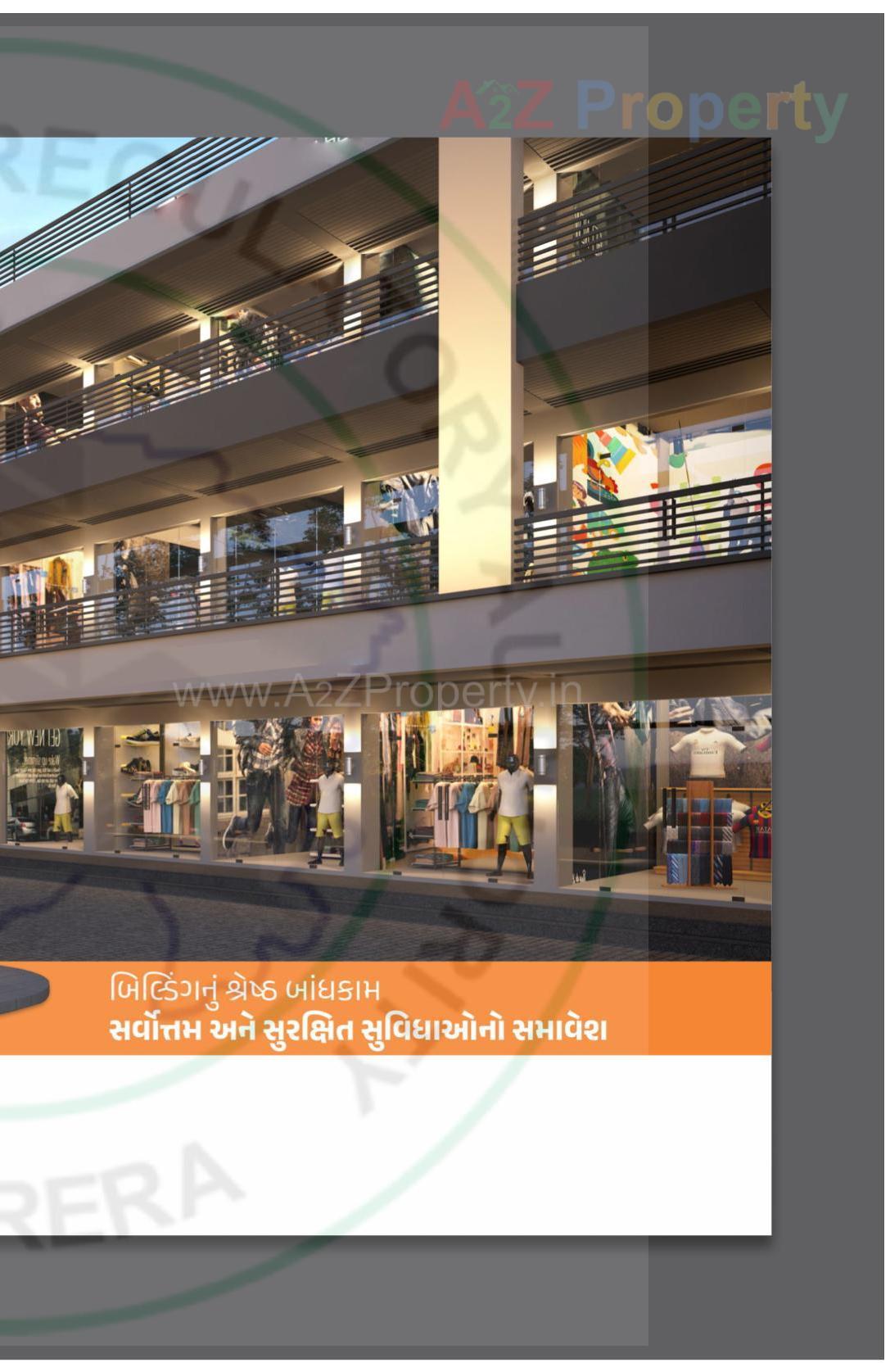 3D Elevation of real estate project Deesa Bazar located at Deesa, Banaskantha, Gujarat