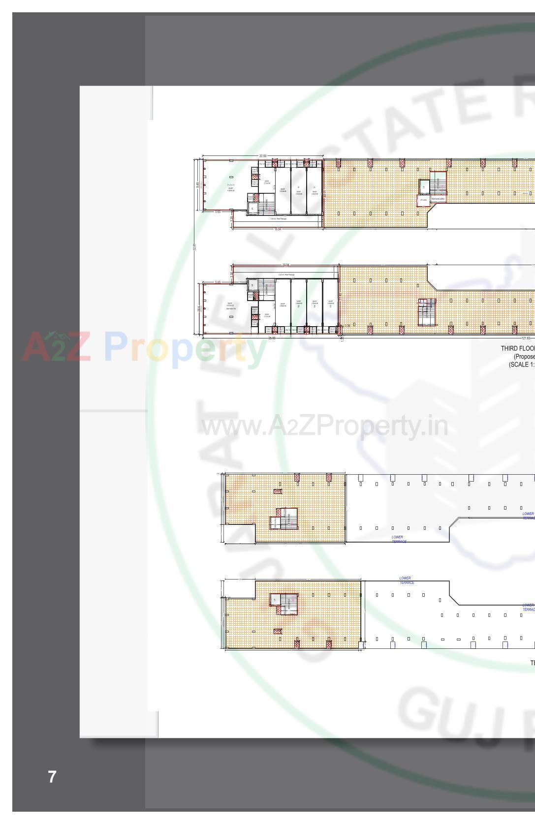 Layout of real estate project Deesa Bazar located at Deesa, Banaskantha, Gujarat